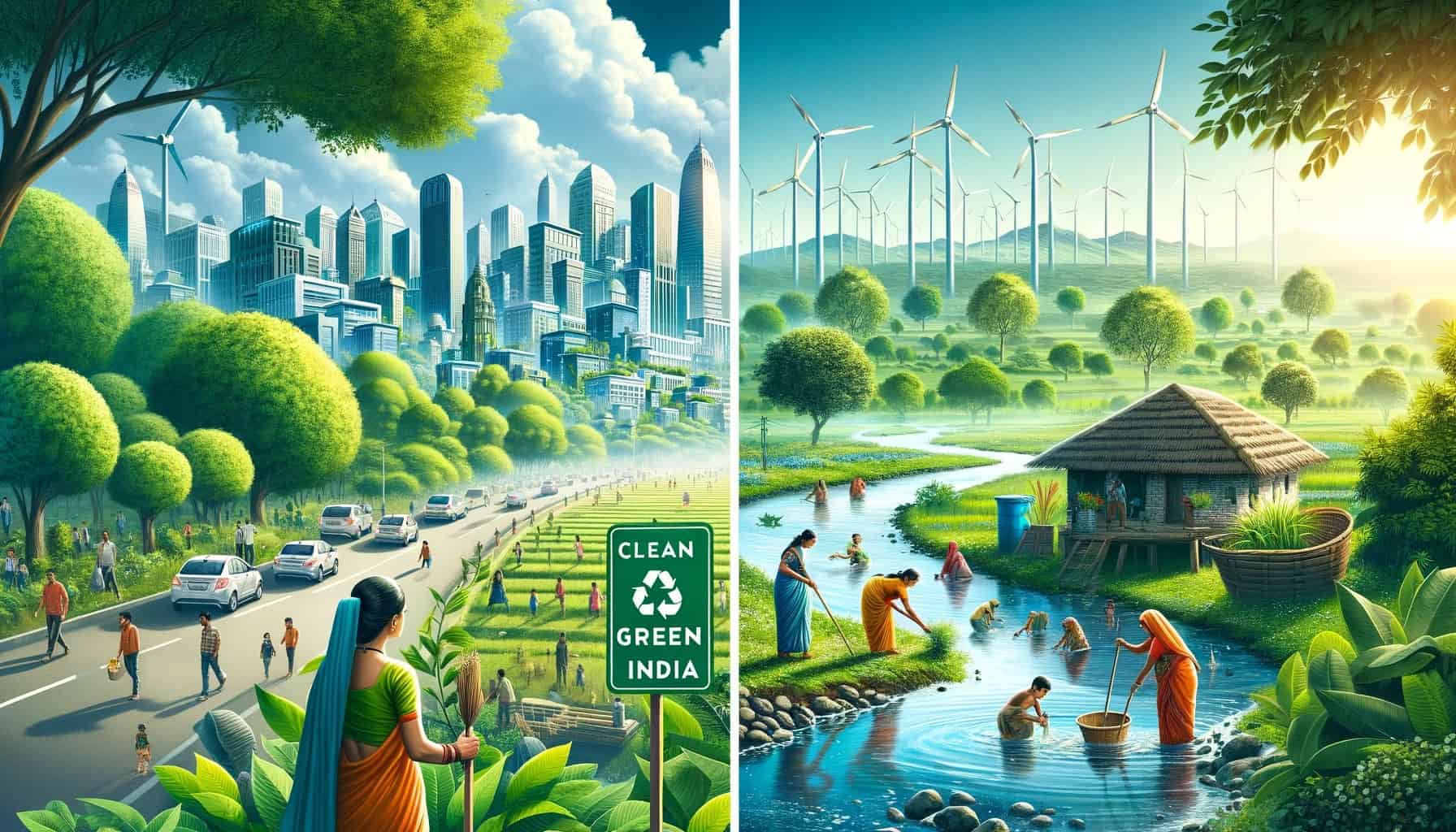 Easy drawing on clean india - Brainly.in-saigonsouth.com.vn